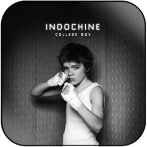 Indochine College Boy Album Cover Sticker Indochine College Boy Album Cover Sticker