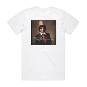 Magnus Uggla Karl Gerhard Passerar I Revy Album Cover T-Shirt White Magnus Uggla Karl Gerhard Passerar I Revy Album Cover T-Shirt White
