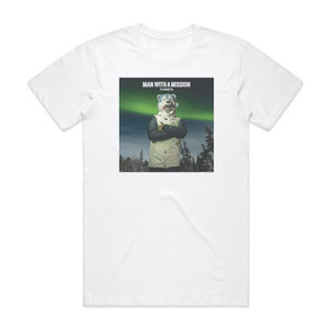 MAN WITH A MISSION Seven Deadly Sins 1 Album Cover T-Shirt White