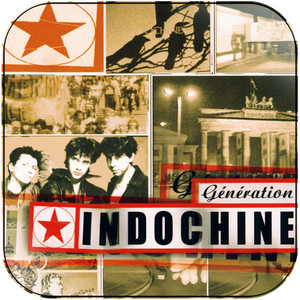 Indochine Gnration Indochine Album Cover Sticker Indochine Gnration Indochine Album Cover Sticker