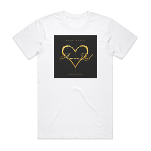 manny montes Amor Real Gold Edition Album Cover T-Shirt White manny montes Amor Real Gold Edition Album Cover T-Shirt White