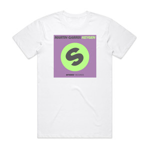 Martin Garrix Keygen Album Cover T-Shirt White Martin Garrix Keygen Album Cover T-Shirt White