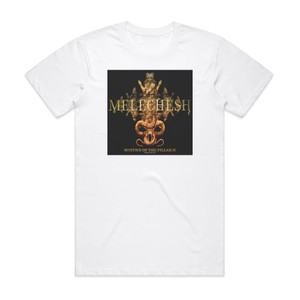 Melechesh Mystics Of The Pillar Ii Album Cover T-Shirt White Melechesh Mystics Of The Pillar Ii Album Cover T-Shirt White