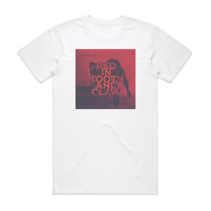 Madder Mortem Red In Tooth And Claw Album Cover T-Shirt White Madder Mortem Red In Tooth And Claw Album Cover T-Shirt White