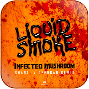 Infected Mushroom Liquid Smoke Shanti V Deedrah Remix Album Cover Sticker Infected Mushroom Liquid Smoke Shanti V Deedrah Remix Album Cover Sticker