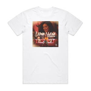 Malu Trevejo Luna Llena 1 Album Cover T-Shirt White Malu Trevejo Luna Llena 1 Album Cover T-Shirt White