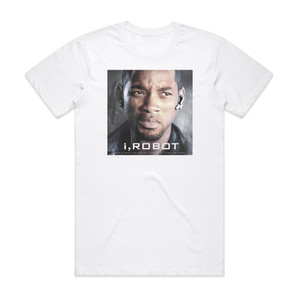 Marco Beltrami I Robot Album Cover T-Shirt White Marco Beltrami I Robot Album Cover T-Shirt White