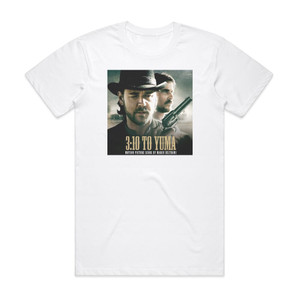 Marco Beltrami 310 To Yuma Album Cover T-Shirt White Marco Beltrami 310 To Yuma Album Cover T-Shirt White