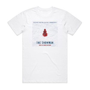 Marco Beltrami The Snowman Album Cover T-Shirt White Marco Beltrami The Snowman Album Cover T-Shirt White