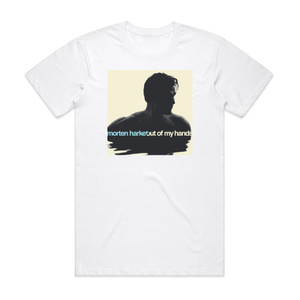 Morten Harket Out Of My Hands Album Cover T-Shirt White Morten Harket Out Of My Hands Album Cover T-Shirt White