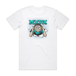 MxPx Mxpx Album Cover T-Shirt White MxPx Mxpx Album Cover T-Shirt White