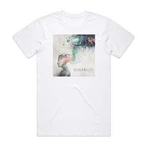 Monuments Gnosis Album Cover T-Shirt White Monuments Gnosis Album Cover T-Shirt White