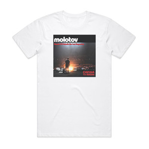 Molotov Chinga Tu Madre Desde El Palacio De Los Deportes Album Cover T-Shirt White Molotov Chinga Tu Madre Desde El Palacio De Los Deportes Album Cover T-Shirt White