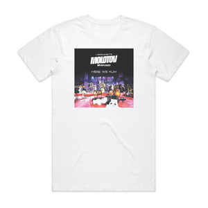 Molotov Here We Kum Mtv Unplugged Album Cover T-Shirt White Molotov Here We Kum Mtv Unplugged Album Cover T-Shirt White