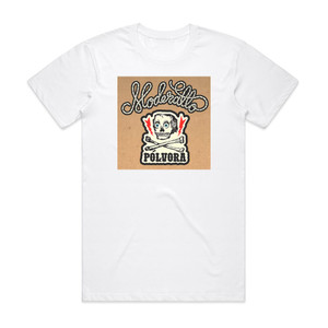 Moderatto Plvora Album Cover T-Shirt White