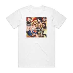 Moderatto Malditos Pecadores Album Cover T-Shirt White