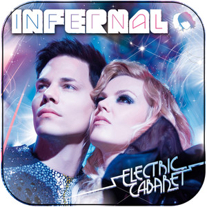 Infernal Electric Cabaret Album Cover Sticker Infernal Electric Cabaret Album Cover Sticker