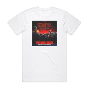 Michael Stein Stranger Things Halloween Sounds From The Upside Down A Netf Album Cover T-Shirt White