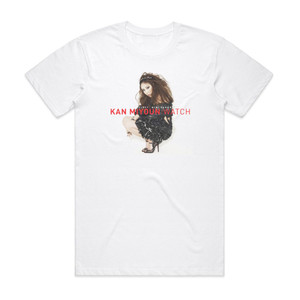 Mi Youn Kan Watch Album Cover T-Shirt White Mi Youn Kan Watch Album Cover T-Shirt White