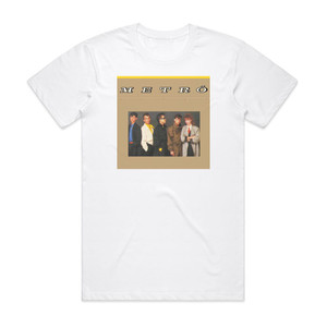 Metro Olhar Album Cover T-Shirt White Metro Olhar Album Cover T-Shirt White