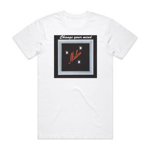 Milou Change Your Mind Album Cover T-Shirt White Milou Change Your Mind Album Cover T-Shirt White