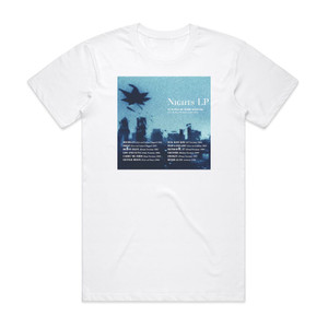 Mark Kozelek Nights Lp Album Cover T-Shirt White Mark Kozelek Nights Lp Album Cover T-Shirt White