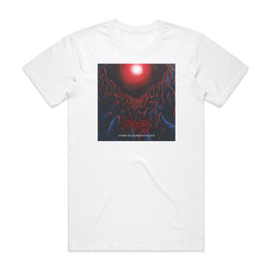 Manes Under Ein Blodraud Maane 1 Album Cover T-Shirt White Manes Under Ein Blodraud Maane 1 Album Cover T-Shirt White