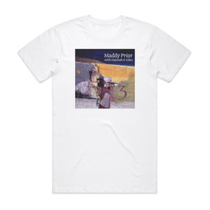 Maddy Prior 3 For Joy Album Cover T-Shirt White Maddy Prior 3 For Joy Album Cover T-Shirt White