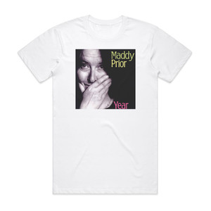 Maddy Prior Year Album Cover T-Shirt White Maddy Prior Year Album Cover T-Shirt White