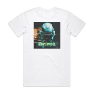 Misery Loves Co Misery Loves Co 1 Album Cover T-Shirt White Misery Loves Co Misery Loves Co 1 Album Cover T-Shirt White