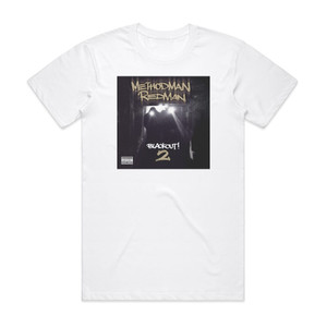 Method Man and Redman Blackout 2 Album Cover T-Shirt White