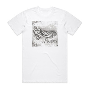 Mantus Refugium Album Cover T-Shirt White Mantus Refugium Album Cover T-Shirt White