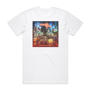 Magnetic Storm Hate Will Save The World Album Cover T-Shirt White