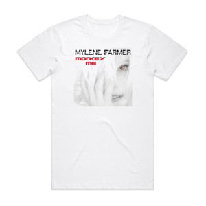 Mylene Farmer Monkey Me Album Cover T-Shirt White Mylene Farmer Monkey Me Album Cover T-Shirt White