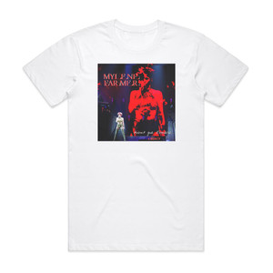 Mylene Farmer Avant Que Lombre Bercy Album Cover T-Shirt White Mylene Farmer Avant Que Lombre Bercy Album Cover T-Shirt White