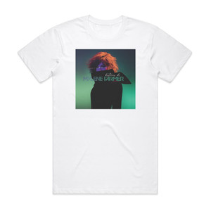 Mylene Farmer Histoires De Album Cover T-Shirt White Mylene Farmer Histoires De Album Cover T-Shirt White