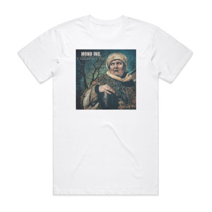 Mono Inc A Vagabonds Life Album Cover T-Shirt White Mono Inc A Vagabonds Life Album Cover T-Shirt White