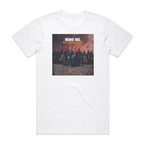 Mono Inc Symphonic Live Album Cover T-Shirt White