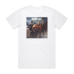 Mono Inc Together Till The End 1 Album Cover T-Shirt White Mono Inc Together Till The End 1 Album Cover T-Shirt White