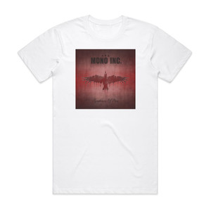 Mono Inc Symphonies Of Pain Hits And Rarities Album Cover T-Shirt White Mono Inc Symphonies Of Pain Hits And Rarities Album Cover T-Shirt White