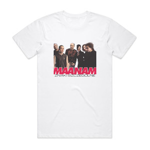 Maanam Znaki Szczeglne Album Cover T-Shirt White Maanam Znaki Szczeglne Album Cover T-Shirt White