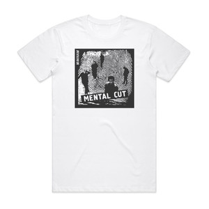 Maanam Mental Cut Album Cover T-Shirt White Maanam Mental Cut Album Cover T-Shirt White