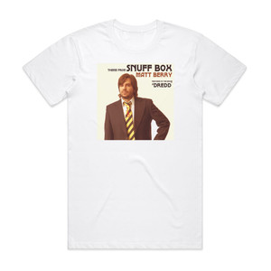 Matt Berry Snuff Box Album Cover T-Shirt White