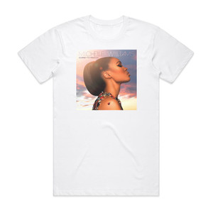 Michelle Williams Journey To Freedom Album Cover T-Shirt White Michelle Williams Journey To Freedom Album Cover T-Shirt White