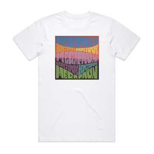 Megafaun Heretofore Album Cover T-Shirt White
