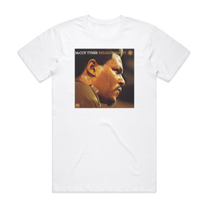 McCoy Tyner Enlightenment Album Cover T-Shirt White McCoy Tyner Enlightenment Album Cover T-Shirt White