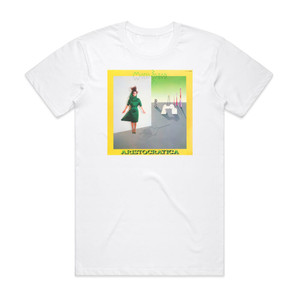 Matia Bazar Aristocratica Album Cover T-Shirt White