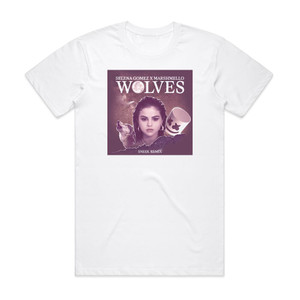 Marshmello Wolves Sneek Remix Album Cover T-Shirt White Marshmello Wolves Sneek Remix Album Cover T-Shirt White