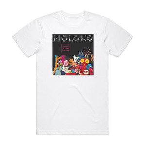 Moloko Things To Make And Do 1 Album Cover T-Shirt White Moloko Things To Make And Do 1 Album Cover T-Shirt White