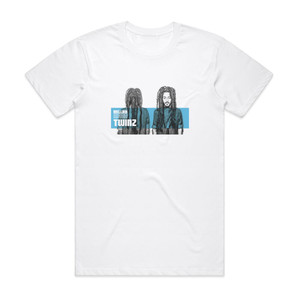 Mellow Mood Twinz Album Cover T-Shirt White Mellow Mood Twinz Album Cover T-Shirt White